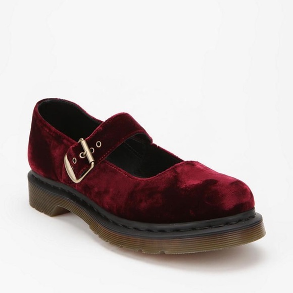 Dr. Martens Shoes - DR. MARTENS Mary Janes velvet